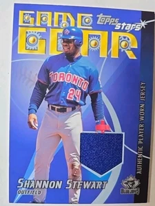 2001 Topps Stars - Game Gear Shannon Stewart #TSR-SHS Jerseys (MEM) - Bild 1 von 4
