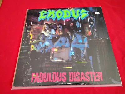 Exodus Fabulous Disaster Combat Records w/Inner Sleeve & Combat Merch Sheet Foto 1 de 4