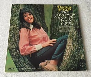 DONNA FARGO ~ THE HAPPIEST GIRL IN THE WHOLE U.S.A. ~ 1972 UK 10-TRACK VINYL LP - Picture 1 of 6