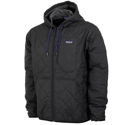 Patagonia Men's - Diamond Quilted Bomber Jacket - Black - Image 1 of 2