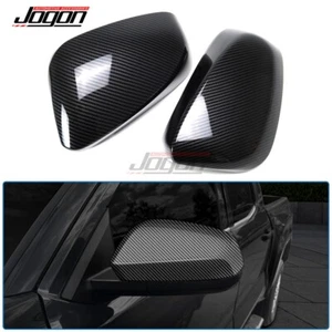 ABS Carbon Look Side Mirror Cover Caps For Toyota Tacoma TRD SR SR5 N400 2024-25 - Picture 1 of 10