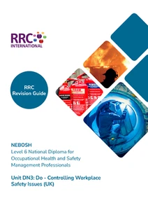 RRC Revision Guide: NEBOSH National Diploma for Occupational H&S: Unit DN3 - Picture 1 of 1