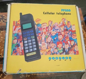 Vintage 1996 Early Cellphone Peoples Phone PP800 Intact Boxed And Working - Picture 1 of 10