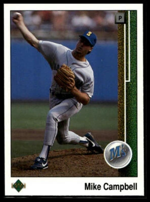 1989 Upper Deck #337 Mike Campbell - Image 1 of 2