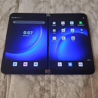 Microsoft Surface Duo 2 8GB 128GB Smartphone Tablet Obsidian From Japan - Image 1 of 4