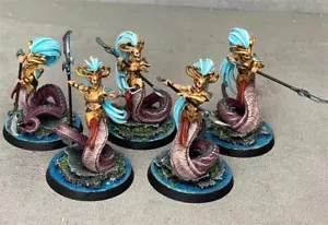 KHAINE/B07B3JQJDX Melusai Blood Stalkers Hermanas Warhammer AOS Pintado Personalizado - Imagen 1 de 10