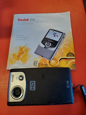 Kodak Zi6 Pocket video camera = used - Image 1 of 4
