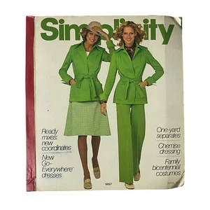 1975 April Simplicity Catalog Sewing Pattern Giant Store Counter Book Fashion - Picture 1 of 12