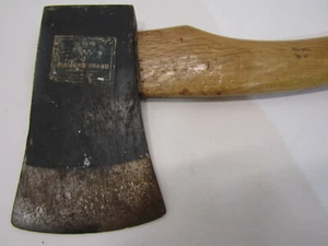 OLD VINTAGE DIAMOND BRAND HAND AXE HANDY MAN TOOL Hammer  Axe Tool (NICE) - Picture 1 of 3