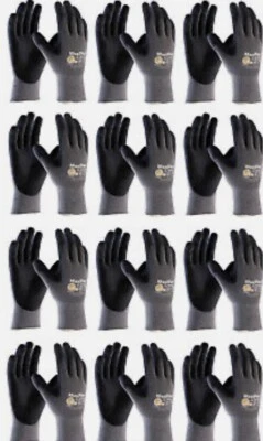 New MaxiFlex Ultimate 34-874 Seamless Nylon Gloves Nitrile  12 Pk. - Image 1 of 4