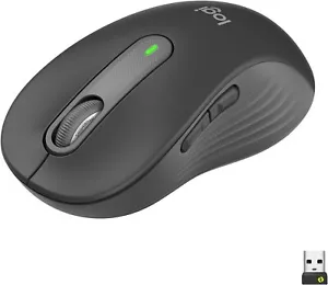 Logitech Signature M650L Full Size Wireless Mouse Grey - Picture 1 of 10