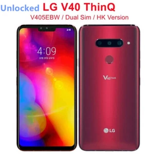 LG V40 ThinQ LM-V405EBW Dual SIM 128GB 6GB RAM 6,4" LTE Smartphone - Neu Versiegelt - Bild 1 von 14