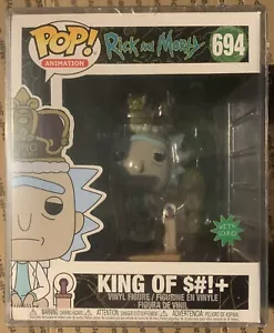 Funko Pop Rick and Morty 6 pulgadas King of $#!+ #694 - Imagen 1 de 7