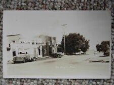 RPPC-HOUGHTON LAKE MI-THE HEIGHTS-CLIFFS HOTEL-GIFT-TRUCK-ST-REAL PHOTO-MICHIGAN