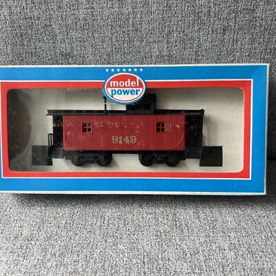 HO- Model Power-Caboose #9149 NIB Red - Image 1 of 4