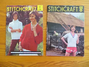 Vintage Stitchcraft magazine January 1962 and June 1958 - Picture 1 of 13