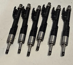 Genuine BMW N55 1 3 5 SERIES X1 X3 X5 Z4 6x PETROL FUEL INJECTORS 0261500109 - Picture 1 of 6