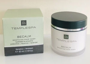 Temple Spa BECALM Sensitive Skin Soothing Hydrating Face Mask 65ml BNIB - Picture 1 of 3