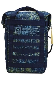 Under Armour Project Rock Box Gym Duffle Backpack Training Blue Dwayne Johnson - Picture 1 of 10