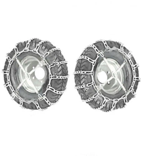 MARKENLOS Catene da neve 14x5.00-6 + tenditore per trattorino rasaerba rasaerba 14x5.00 - 6