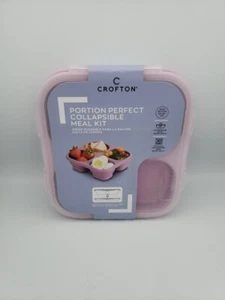 CROFTON PERFEKTE PORTION ZUSAMMENKLAPPBARES MAHLZEITSET 1 TASSE MIT 4 ABSCHNITTEN. BPA-FREI - Bild 1 von 2