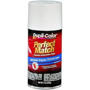 Duplicolor BTY1556 For Toyota Code 040 Super White II 8 oz. Aerosol Spray Paint - Picture 1 of 1
