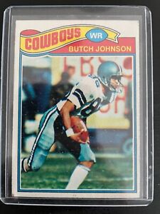 1977 Topps - #516 Butch Johnson (RC) Dallas Cowboys Rookie Football Card