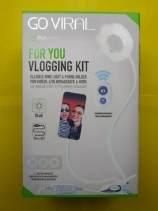 NEW DigiPower DP-VLR3 Live Streaming Light Kit LED Go Viral Vlogging DPVLR3 - Picture 1 of 6