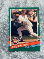 1991 Donruss Baseball Doug Dascenzo #749 Chicago Cubs