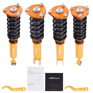 Front + Rear Coilovers Kit Shocks Struts For Lexus LS460 2007-16 RWD ONLY - Picture 1 of 12