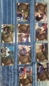 MLB Smooth Leather inserts Card Lot