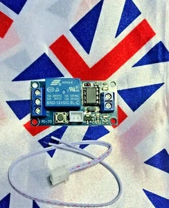 ✨✨ 12v DC 1 Channel Latching Relay Module with Touch Bistable Switch MCU Control - Picture 1 of 9