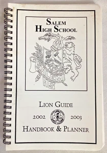 🍒 Salem Indiana High School 2002 2003 Lion Guide Handbuch & Planer UNBENUTZT 🍒 - Bild 1 von 4