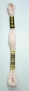 DMC Stranded Cotton Embroidery Floss, Colour 819 Light Baby Pink - Picture 1 of 1