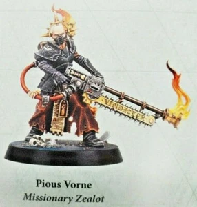 Pious Vourne Missionary Zealot Blackstone Warhammer 40k Ministorum Sacerdote Hermana - Imagen 1 de 2