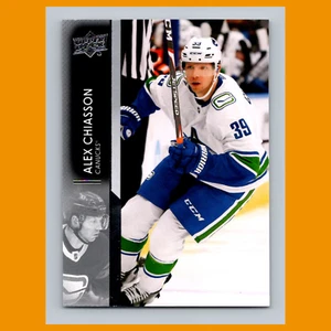 Tarjeta de hockey Alex Chiasson #646 2021 Upper Deck Vancouver Canucks NHL CASI NUEVA - Imagen 1 de 3