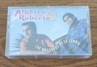 Vintage Rare New Cassette Alberto y Roberto Las Dos Caras De La Cumbia Foto 1 de 4