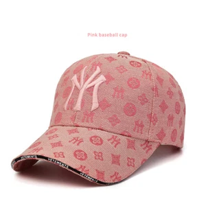 Custom Baseball Cap Fashion Stripe Outdoor Summer Travel Adjustable Casual Hat - Picture 1 of 10
