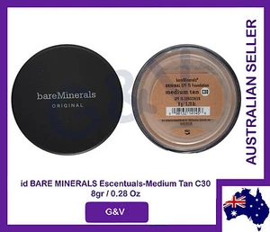 2 x Bare Minerals Escentuals BareMinerals Medium Tan C30 8gr/0.28 Oz. - Picture 1 of 3