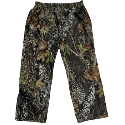 Cabelas Hunting Pants 36-44x30 Green GoreTex Camo Mossy Oak Break Up Lined - Image 1 of 4