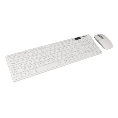 Wireless Keyboard Mouse Combo 2.4G Ultra Thin 1600dpi 78 Keys​ For Home Offi Hot - Image 1 of 4