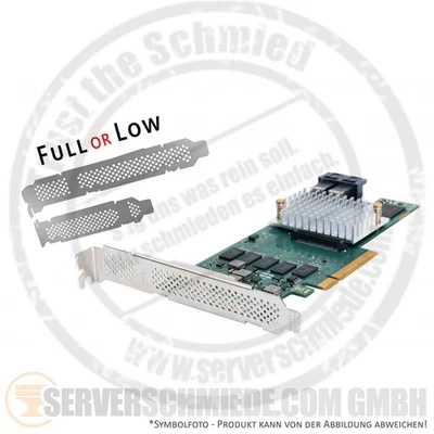 Fujitsu EP420i D3216 PCIe 12G 2 GB Cache 8-Port SAS Raid Controller for HDD SSD  - Bild 1 von 4