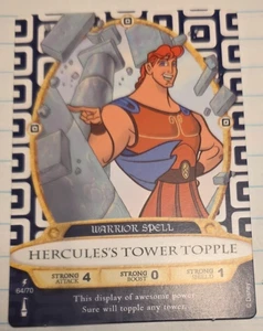 Sorcerers of the Magic Kingdom SOTMK Lightning Karte HERCULES'S TOWER TOPPLE #64 - Bild 1 von 2