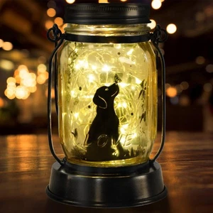 Dog Solar Lanterns Dog Lover Gifts for Women Men Dog Lovers Gifts Hanging Dog... - Picture 1 of 7