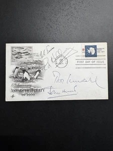 Commemorating 10th Anniversary Antarctic Treaty 1971 First Day Cover - Picture 1 of 2