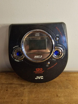 JVC Portable CD Player XL-PM25BK Discman - Tested - Working - Image 1 of 4