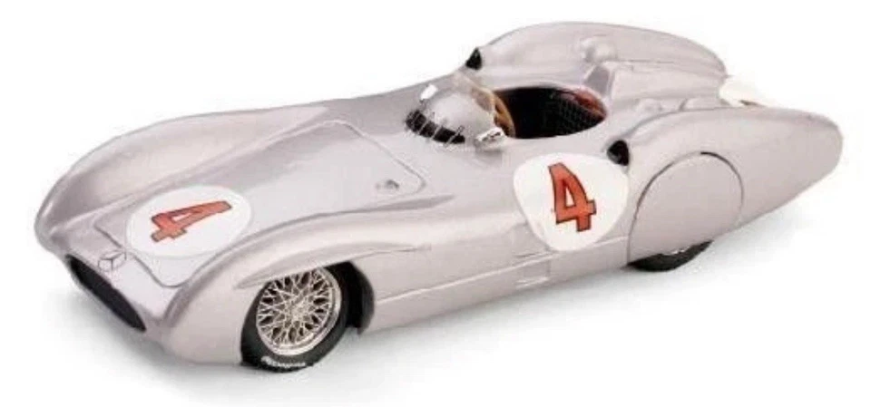 1:43 Brumm R326 Mercedes W196C Prove Avus Karl Kling 1954 - Immagine 1 di 1