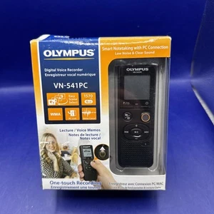 Olympus - VN-Series Digital Voice Recorder Black VN-541PC Used - Picture 1 of 6