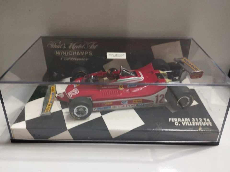 Minichamps F1 Ferrari 312 T4 G. Villeneuve Scala 1/43 - Immagine 1 di 1