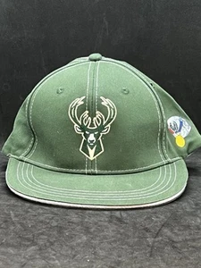 Milwaukee Bucks Khris Middleton Designed Hat BMO Cap Series RARE Snapback - Picture 1 of 3